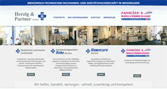 Desktop Screenshot of herzig-u-partner.de